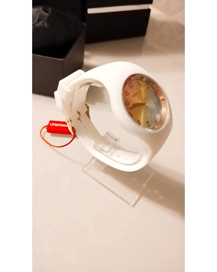 Reloj Blanco Tornasol