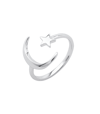 Anillo Estrella y Luna 