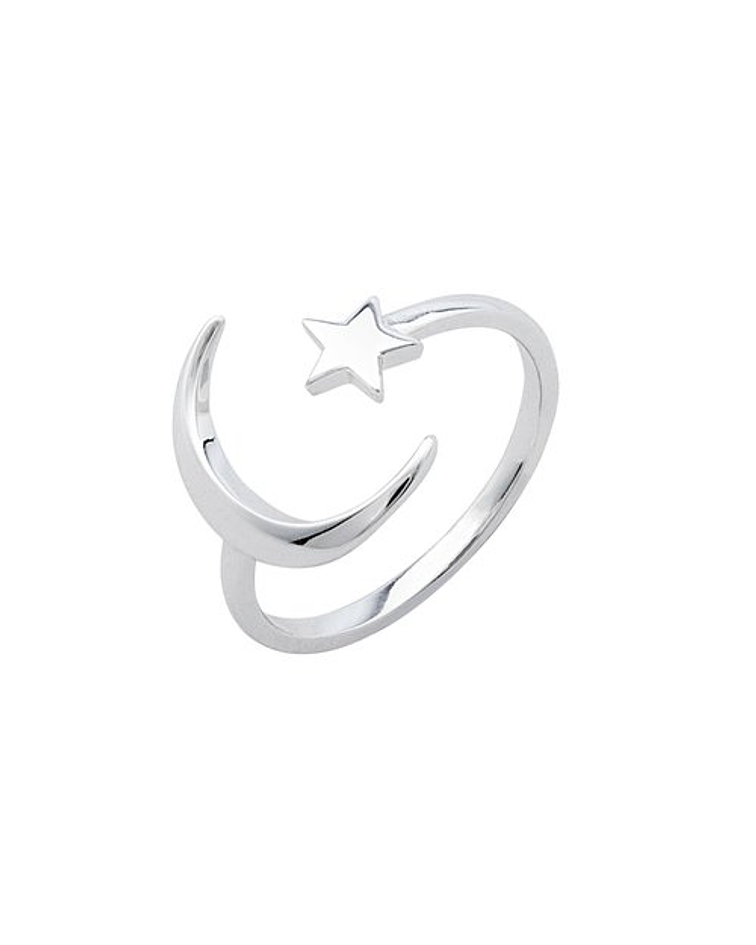 Anillo Estrella y Luna 