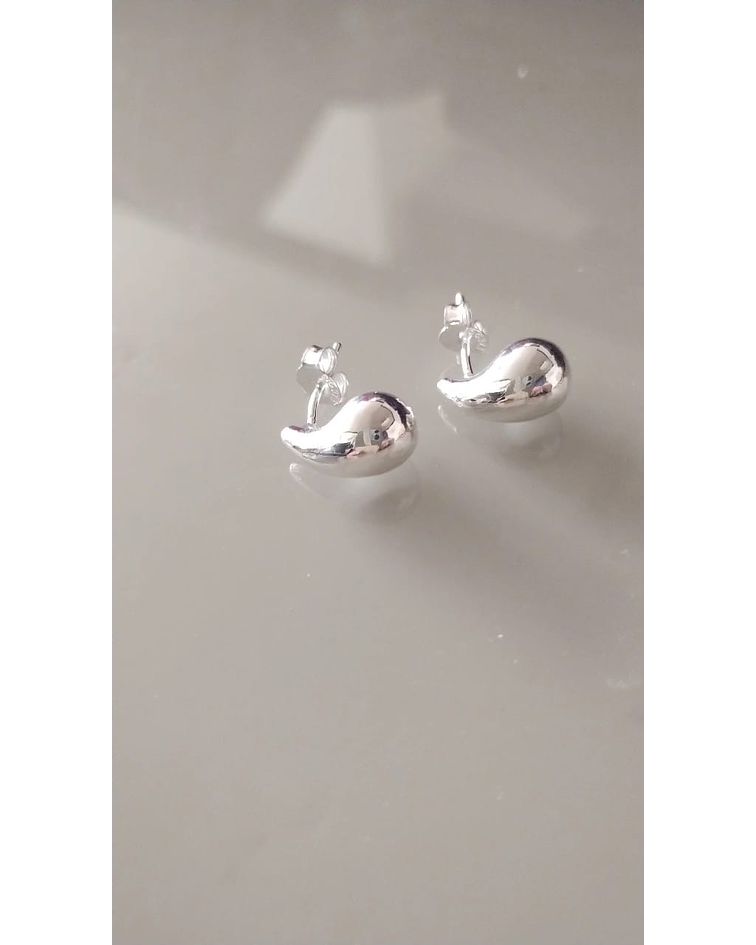 Aro Gota Drop Hailey , Tendencia Chunky