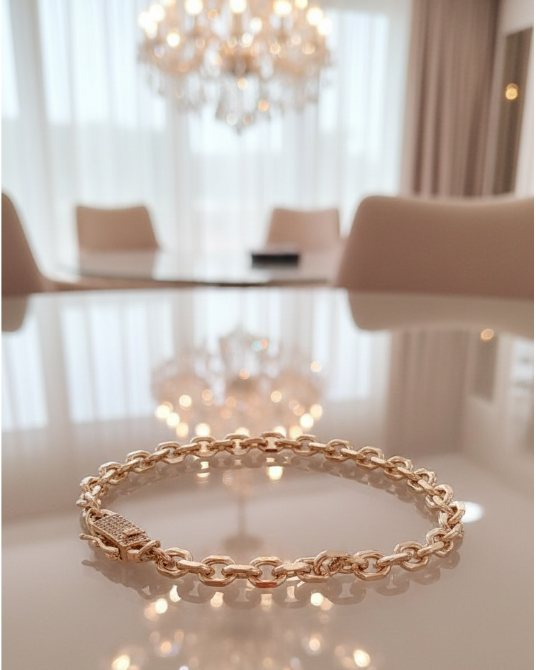 Pulsera de Gala Oro Laminado