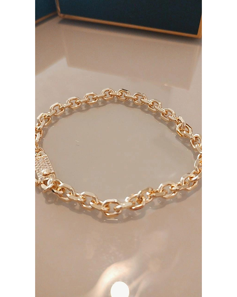Pulsera de Gala Oro Laminado