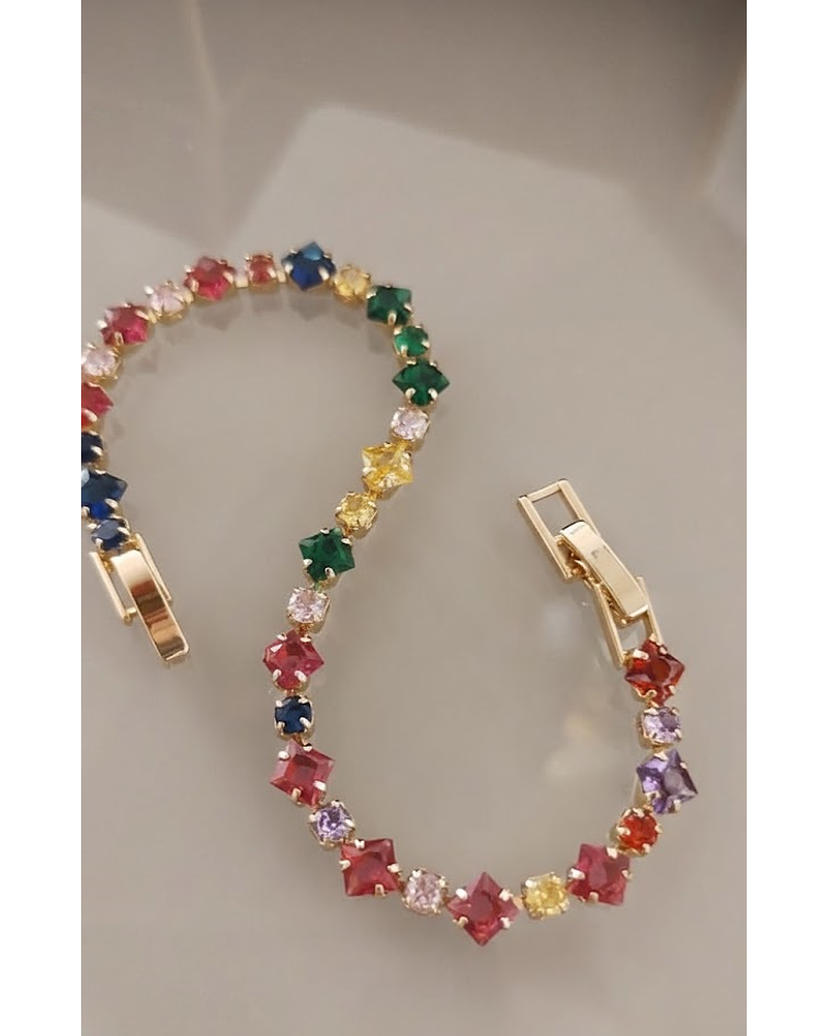 Brazalete Prisma Real oro Laminado