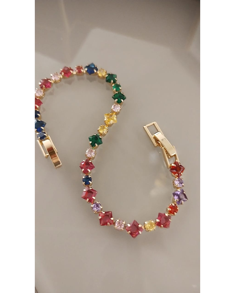 Brazalete Prisma Real oro Laminado