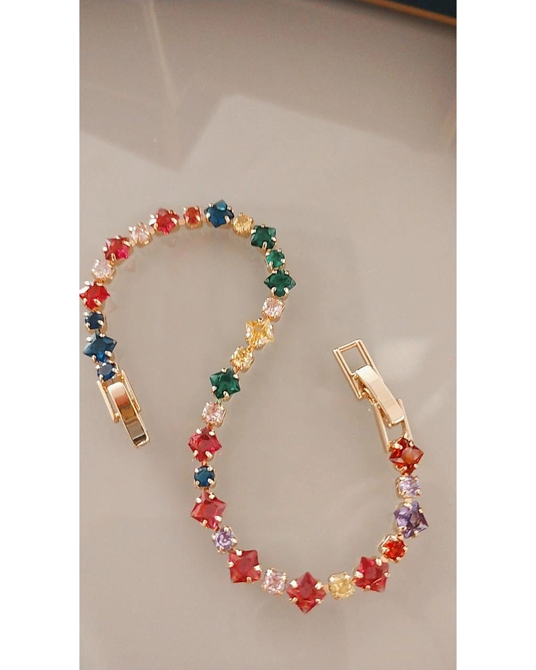 Brazalete Prisma Real oro Laminado