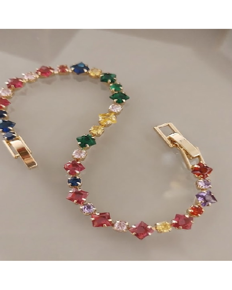 Brazalete Prisma Real oro Laminado