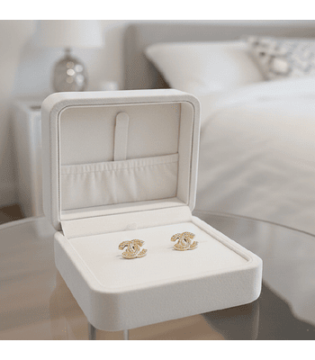 Aros Diseño Oro Laminado