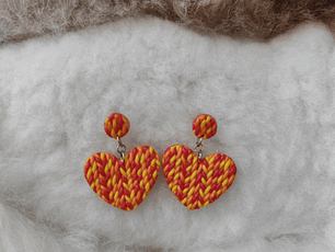 Corazón trenzado otoñal ♥