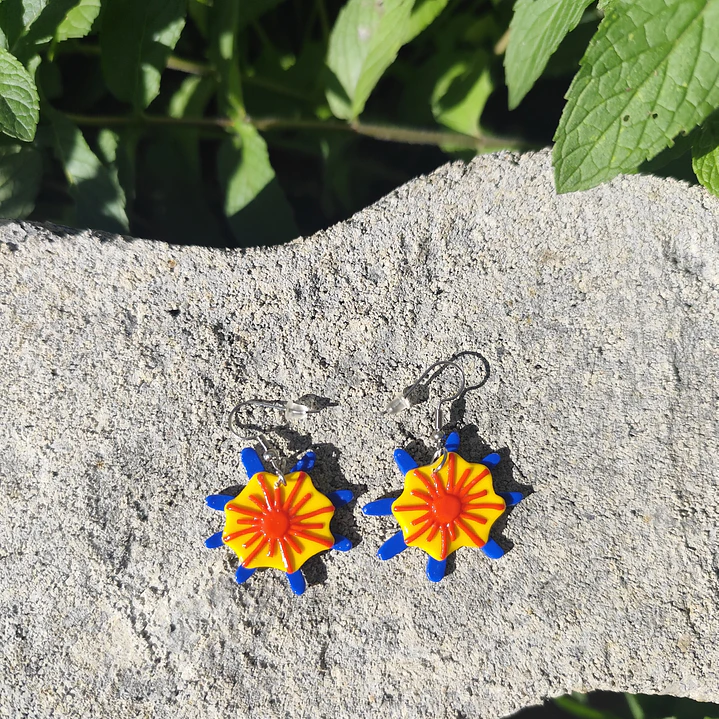 Aretes Rayo de Sol ♥ 1