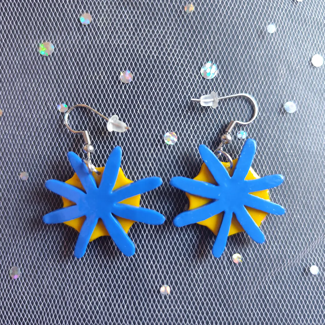Aretes Rayo de Sol ♥ 4