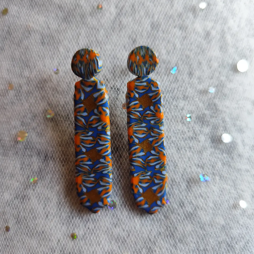 Aretes Rombo Dorado♥ 2