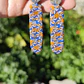Aretes Rombo Dorado♥ - Miniatura 4