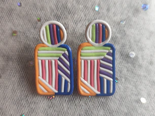 Aretes Líneas ♥