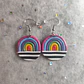 Pendiente Arcoiris Líneas ♥ - Miniatura 2