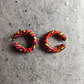 Aretes Animal Print Neón♥ - Miniatura 2
