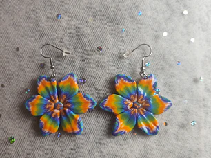 Flor + Honguito Arcoiris ♥