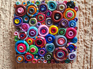 Cuadro Puntos Full Color ♥