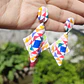 Aros Triangular Multicolor ♥ - Miniatura 4