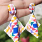 Aros Triangular Multicolor ♥ - Miniatura 5