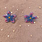Aretes Flor mini ♥ - Miniatura 2
