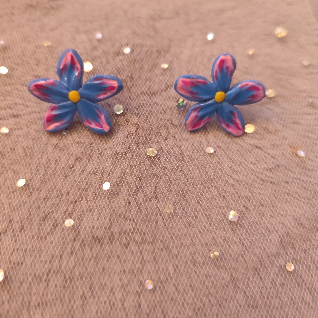 Aretes Flor mini ♥ 3