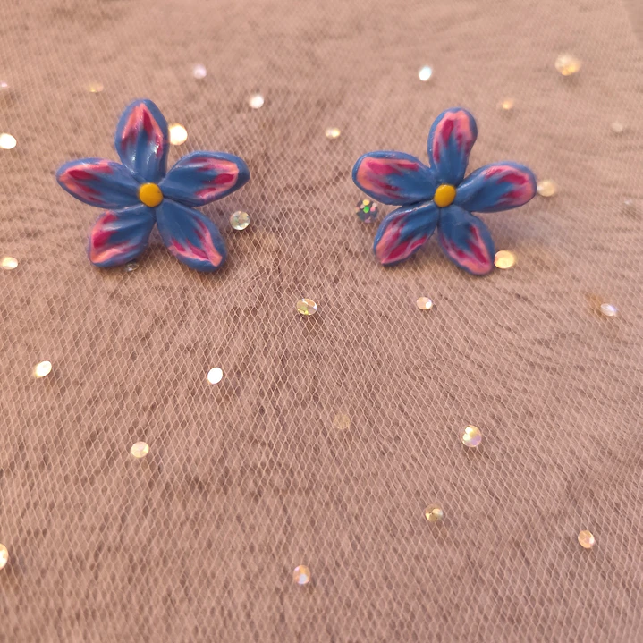 Aretes Flor mini ♥ 3