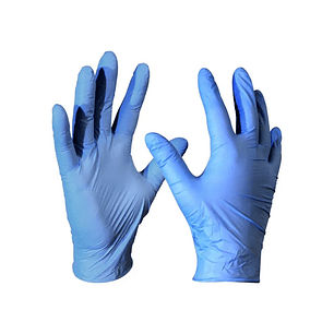 GUANTES DE NITRILO AZUL TALLA S 10 DIS