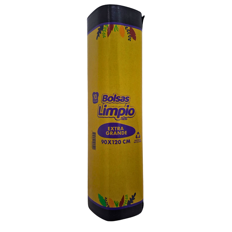 BOLSA BASURA LIMPIO 90X120CM 10UN 1