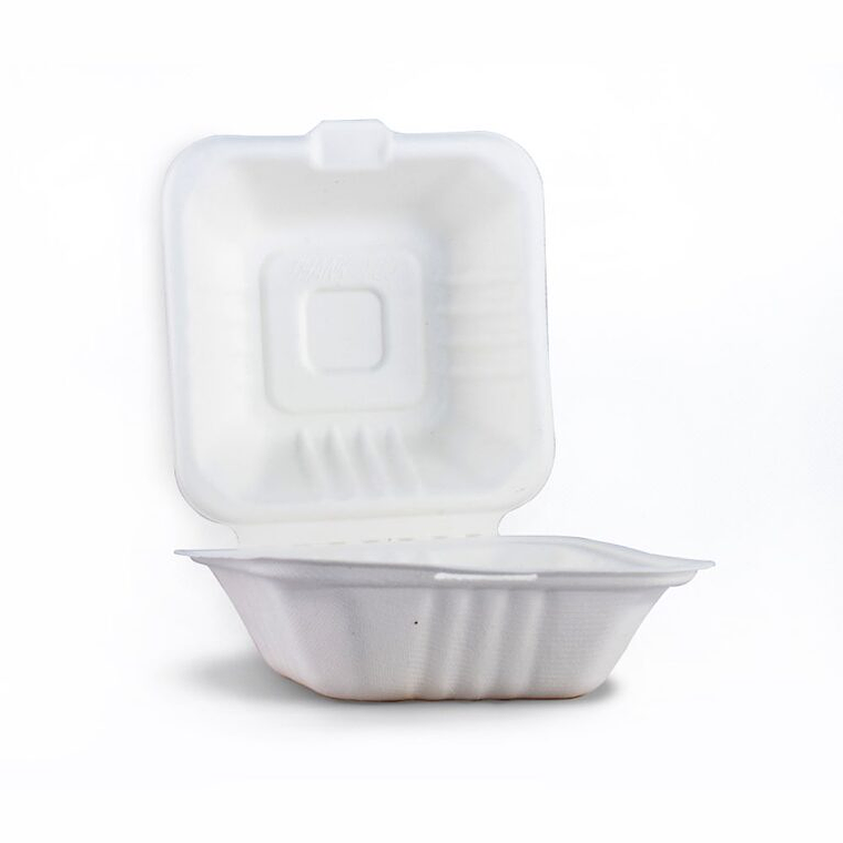 HAMBURGUESERO BAGASSE 6X6 1