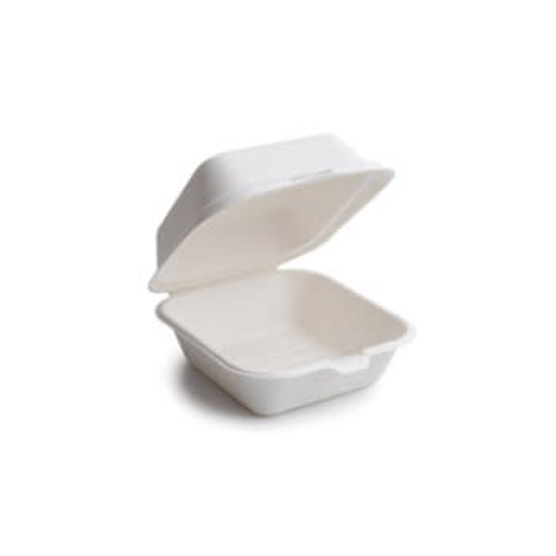 HAMBURGUESERO BAGASSE 6.5X6.5 1