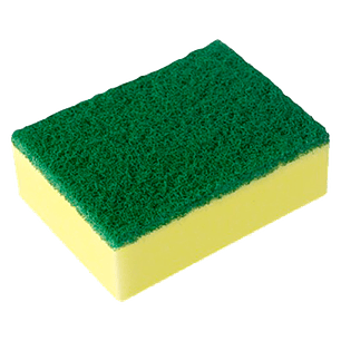 ESPONJA RECTA ABRASIVA 9X6CM PRO-0149