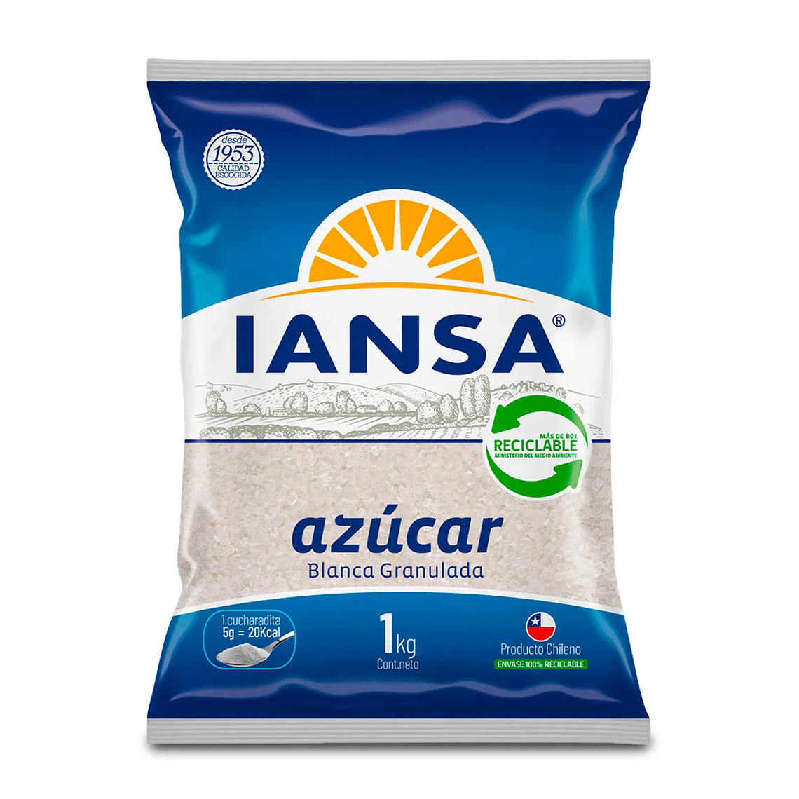 AZÚCAR IANSA BLANCA 1KG 1