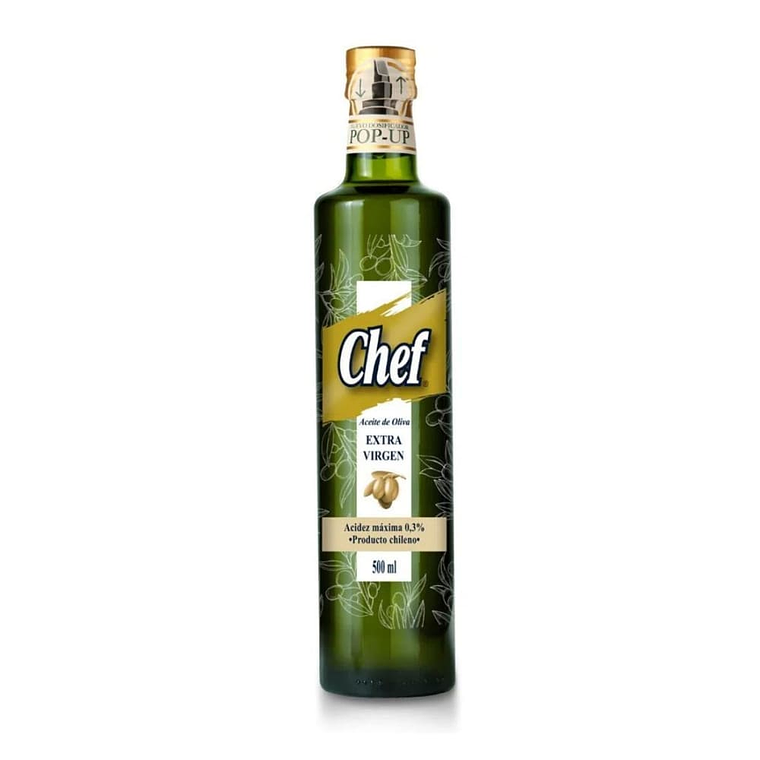 ACEITE OLIVA EXTRA VIRGEN CHEF 500CC 1
