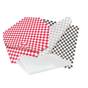 PAPEL ANTIGRASA BLANCO, NEGRO, ROJO.