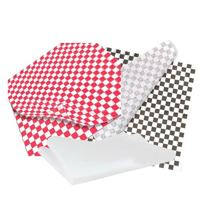 PAPEL ANTIGRASA BLANCO, NEGRO, ROJO. 1