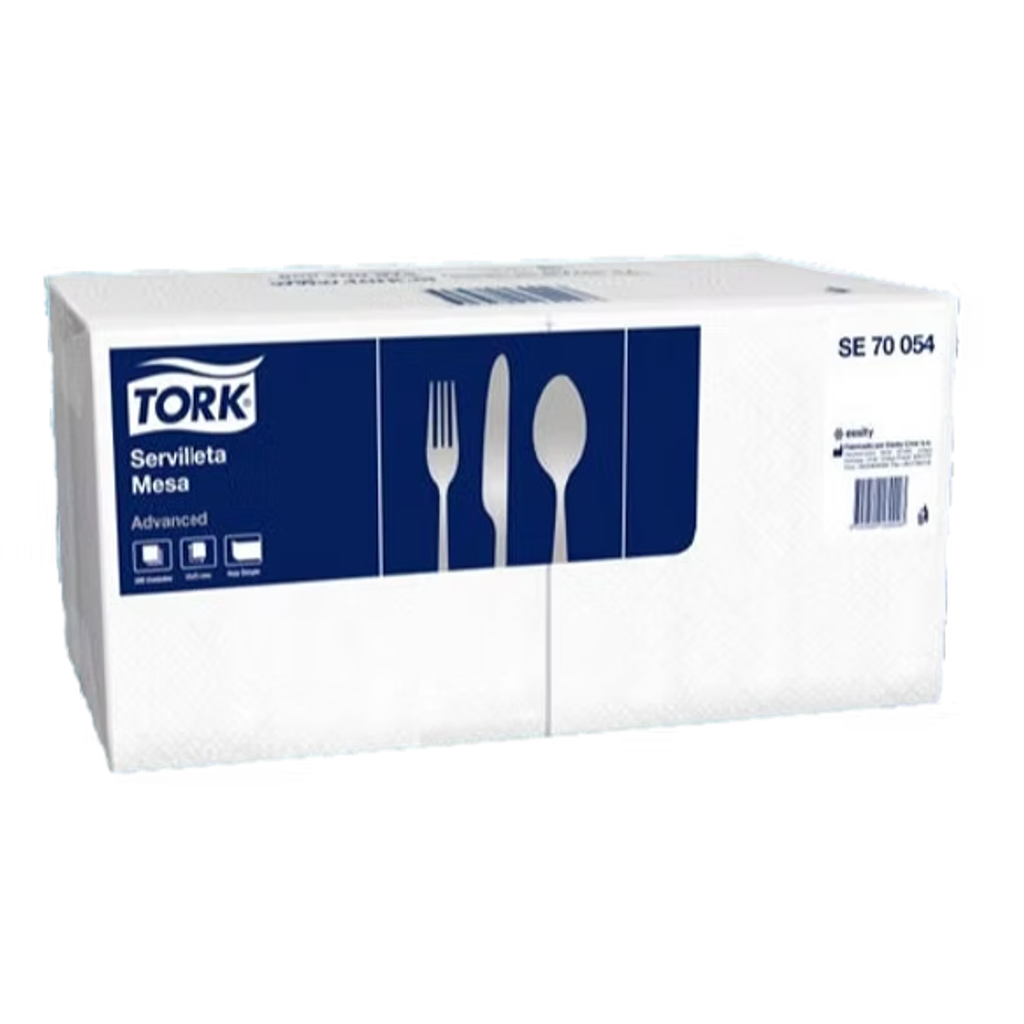 SERVILLETA MESA ALCOLCHADA 30X30CM 12X200UN SE70054 1