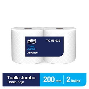 TOALLA JUMBO D/H 2X200 MT TO55035