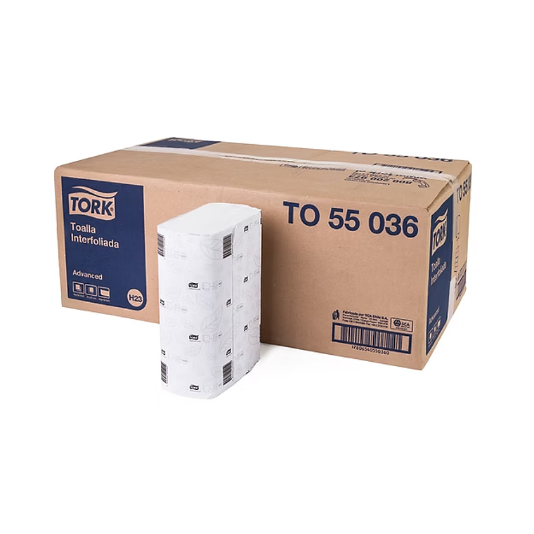 TOALLA INTERFOLIADA BCA H/S 16X250 HJ TO55036 1