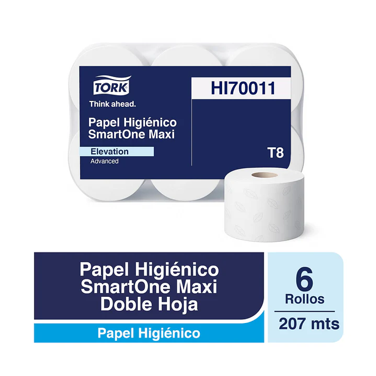 HIGIENICO SMARTONE D/H 6X207 MT HI70011 1