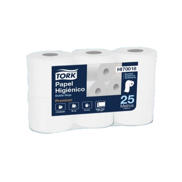 HIGIENICO ROLLO D/H 6X25MT HI70018 1