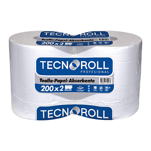 TOALLA TECNOROLL H/S PACK 200MTS-2UN