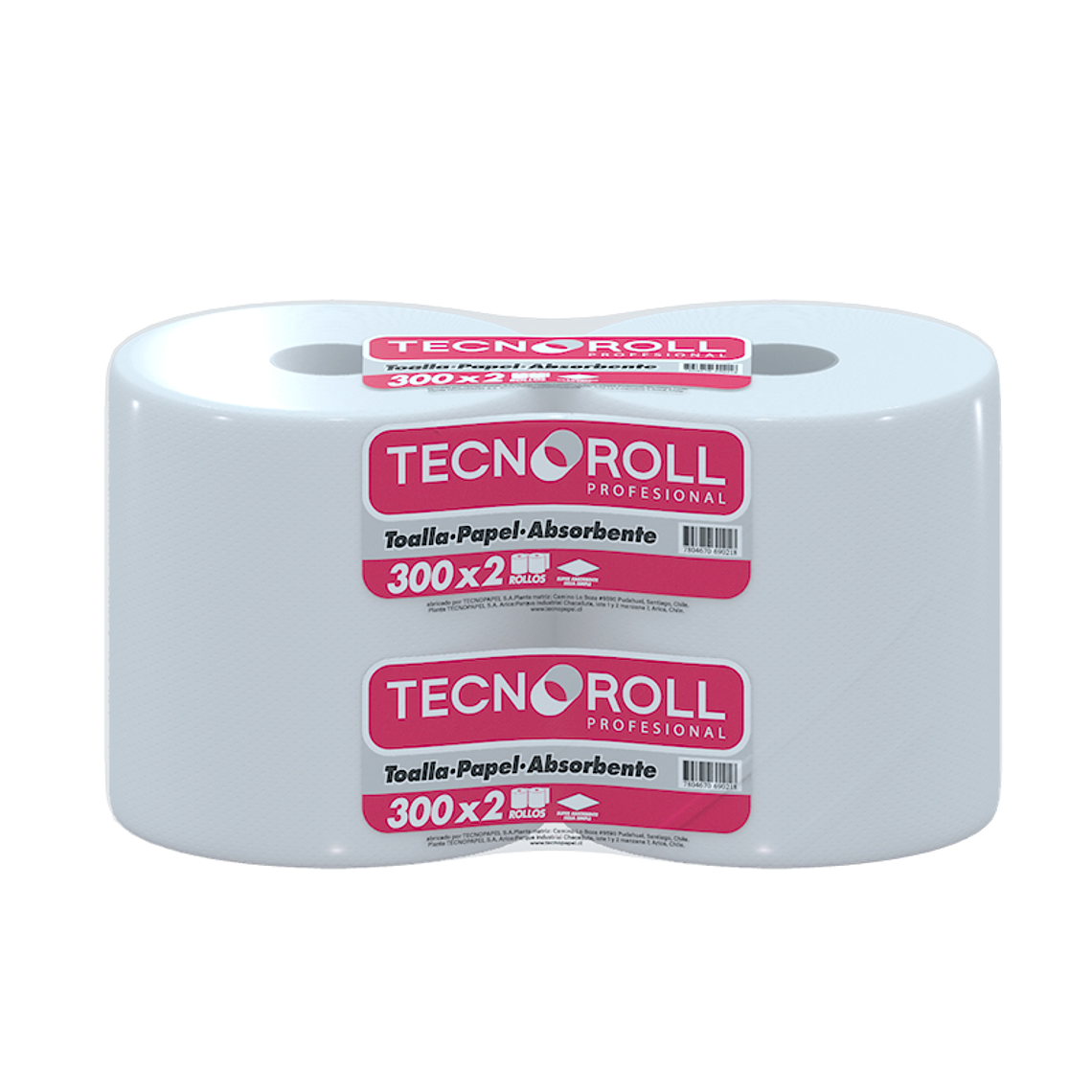 TOALLA TECNOROLL H/S 300MTS-2UN 1