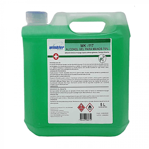 ALCOHOL GEL AL 70% 5LT