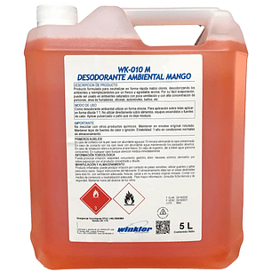 DESODORANTE AMBIENTAL MANGO 5LT WK-010 MG