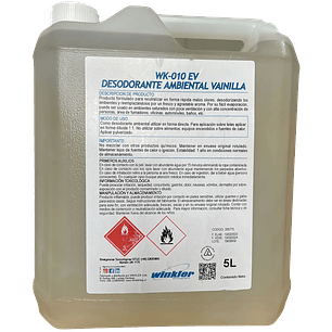 DESODORANTE AMBIENTAL VAINILLA 5LT WK-010 EV