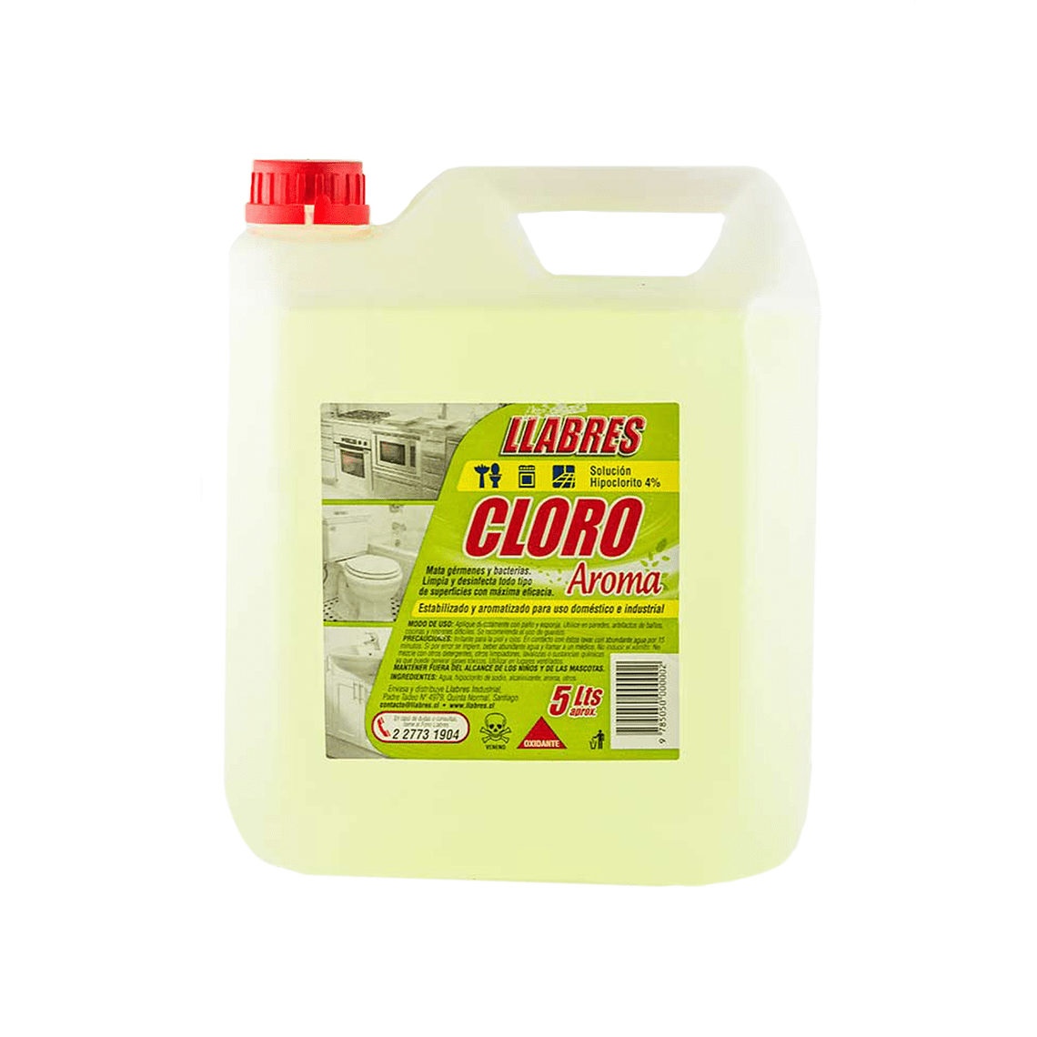 CLORO AROMA LIMON 5LT 1