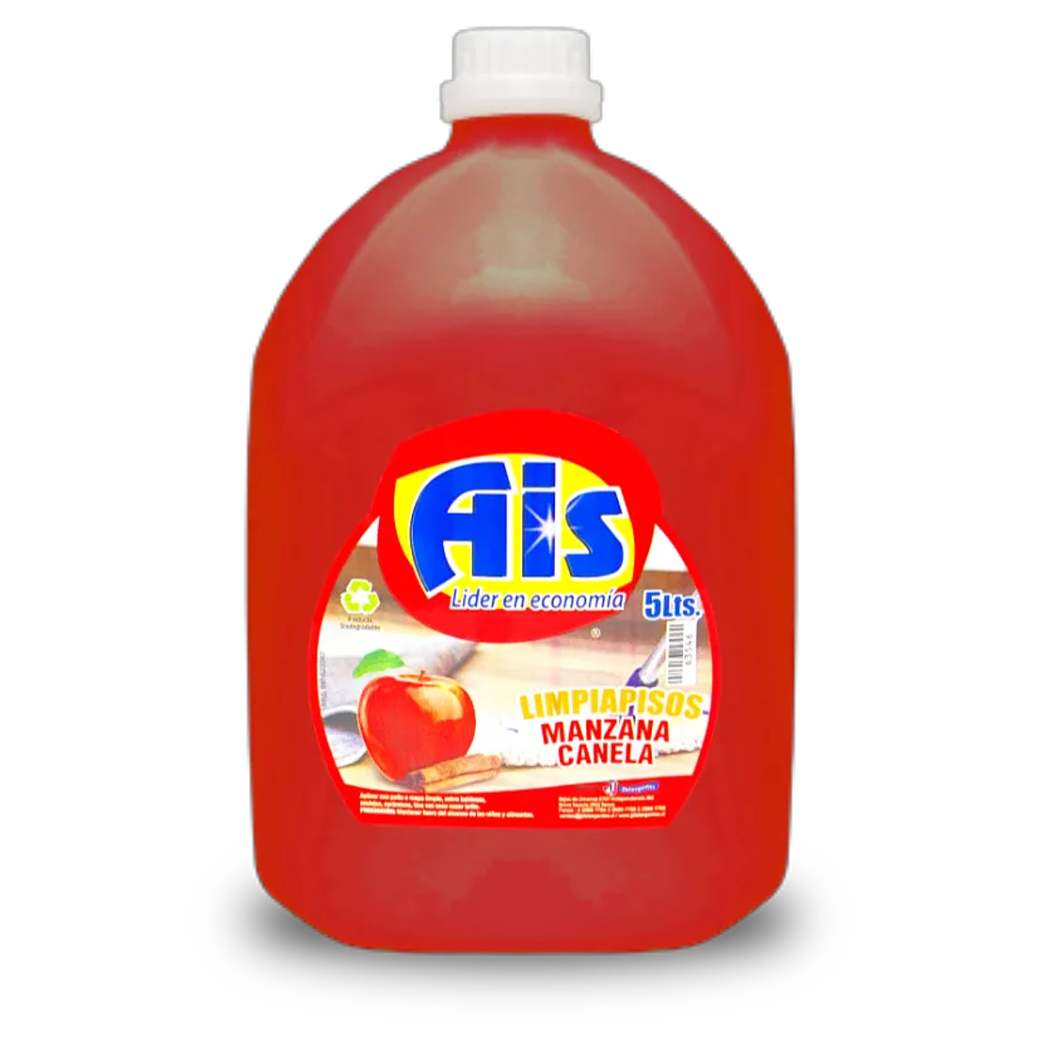 LIMPIA PISO SILICONA AROMA MANZANA CANELA 5LT 1