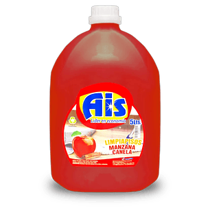 LIMPIA PISO SILICONA AROMA MANZANA CANELA 5LT