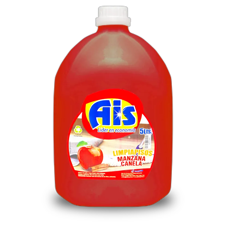 LIMPIA PISO SILICONA AROMA MANZANA CANELA 5LT 1