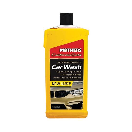 Shampoo PH neutro California Gold® Car Wash 16 oz.